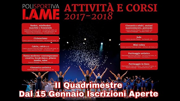 Corsi e Attività: iscrizioni al Secondo Quadrimestre 